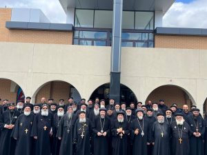 Diocese clergy photo following the Divine Liturgy.