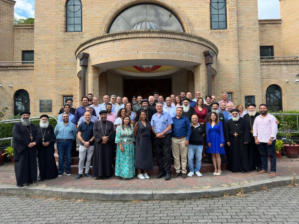 Group photo of the members on the committees of the diocese.