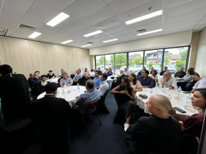 Luncheon with the committee members.